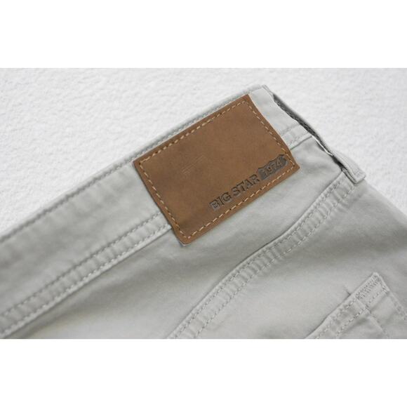 Big Star Khaki Chino Pants B Type-II Straight Stretch Gray Mens Size 33 x 34 - Picture 1 of 8
